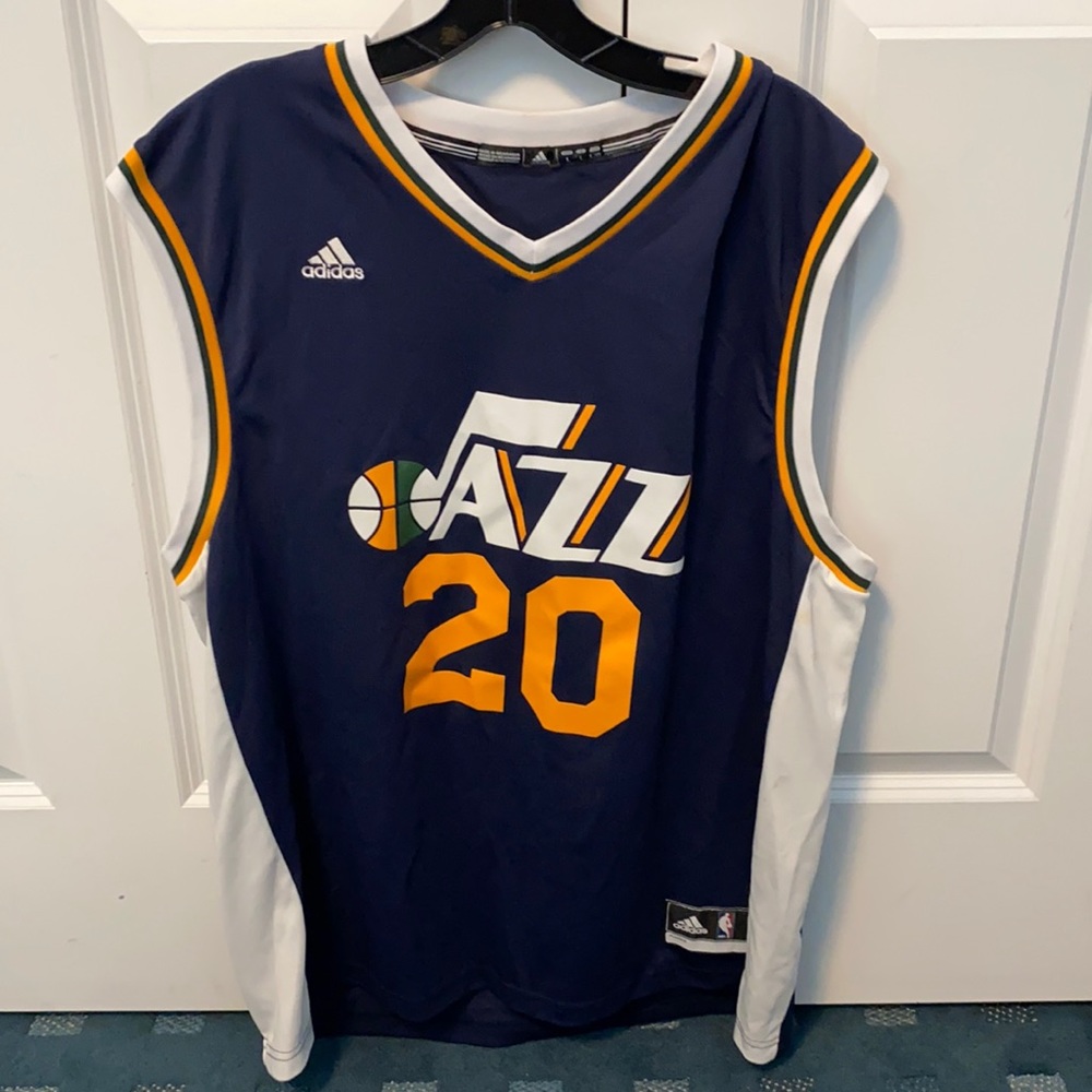 Men’s Adidas Gordon Hayward Size L Utah Jazz